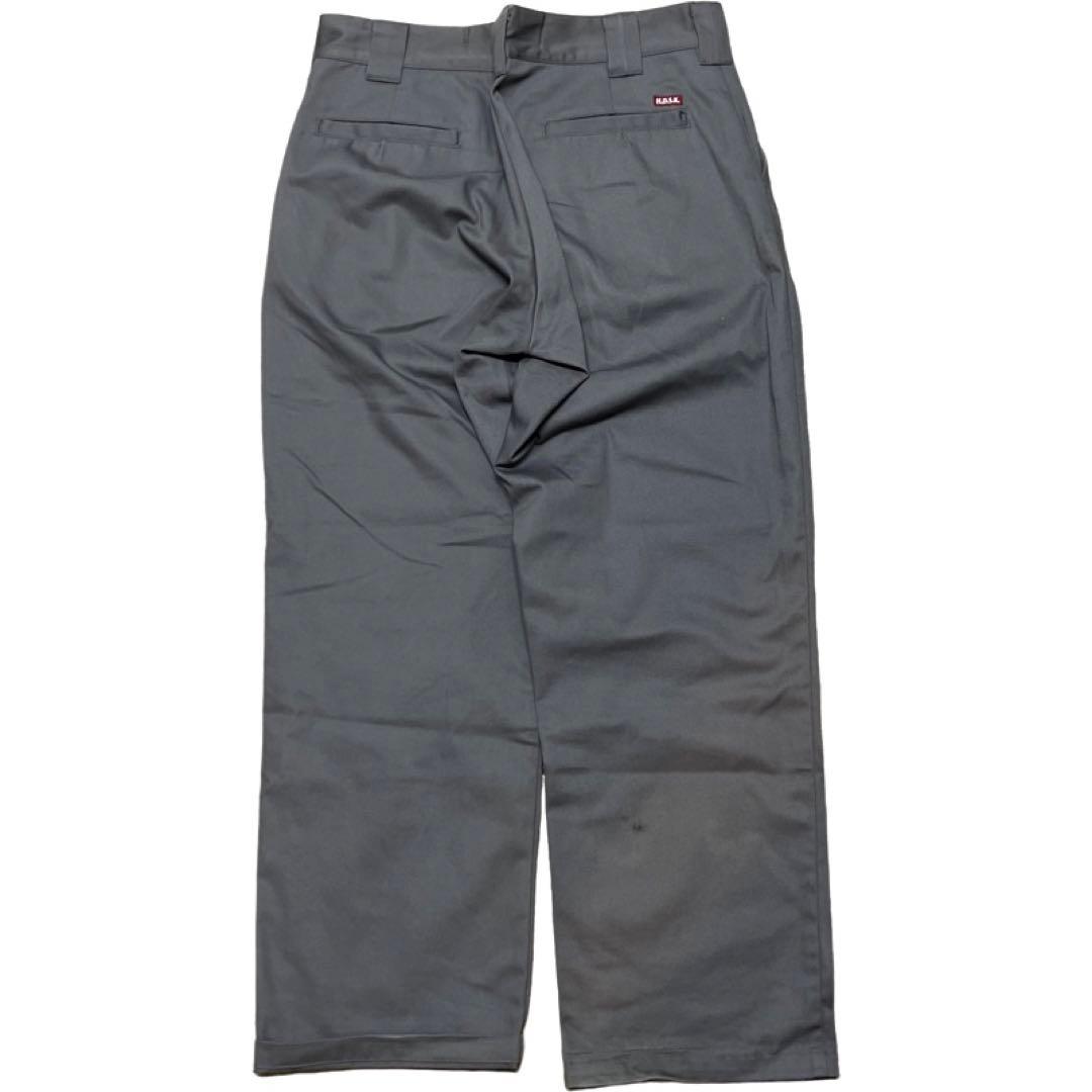 USED Lサイズ hideandseek チノパン グレー 正規品 選ぶなら www