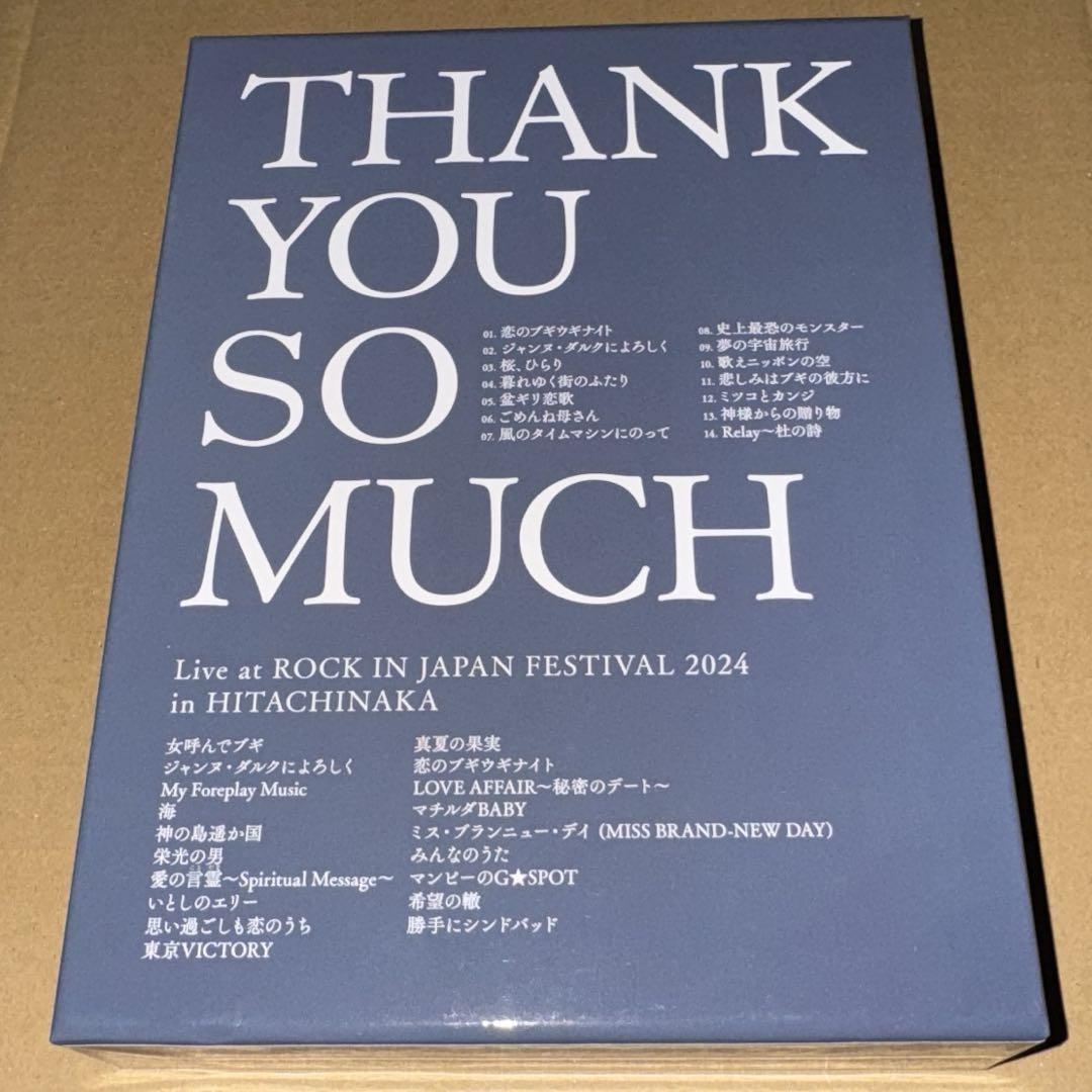 美品 サザンオールスターズ THANK YOU SO MUCH 完全生産限定盤B