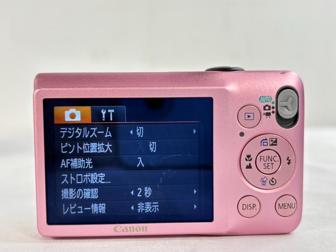 Canon キヤノン IXY 200F PC1469 ピンク 通電動作確認済