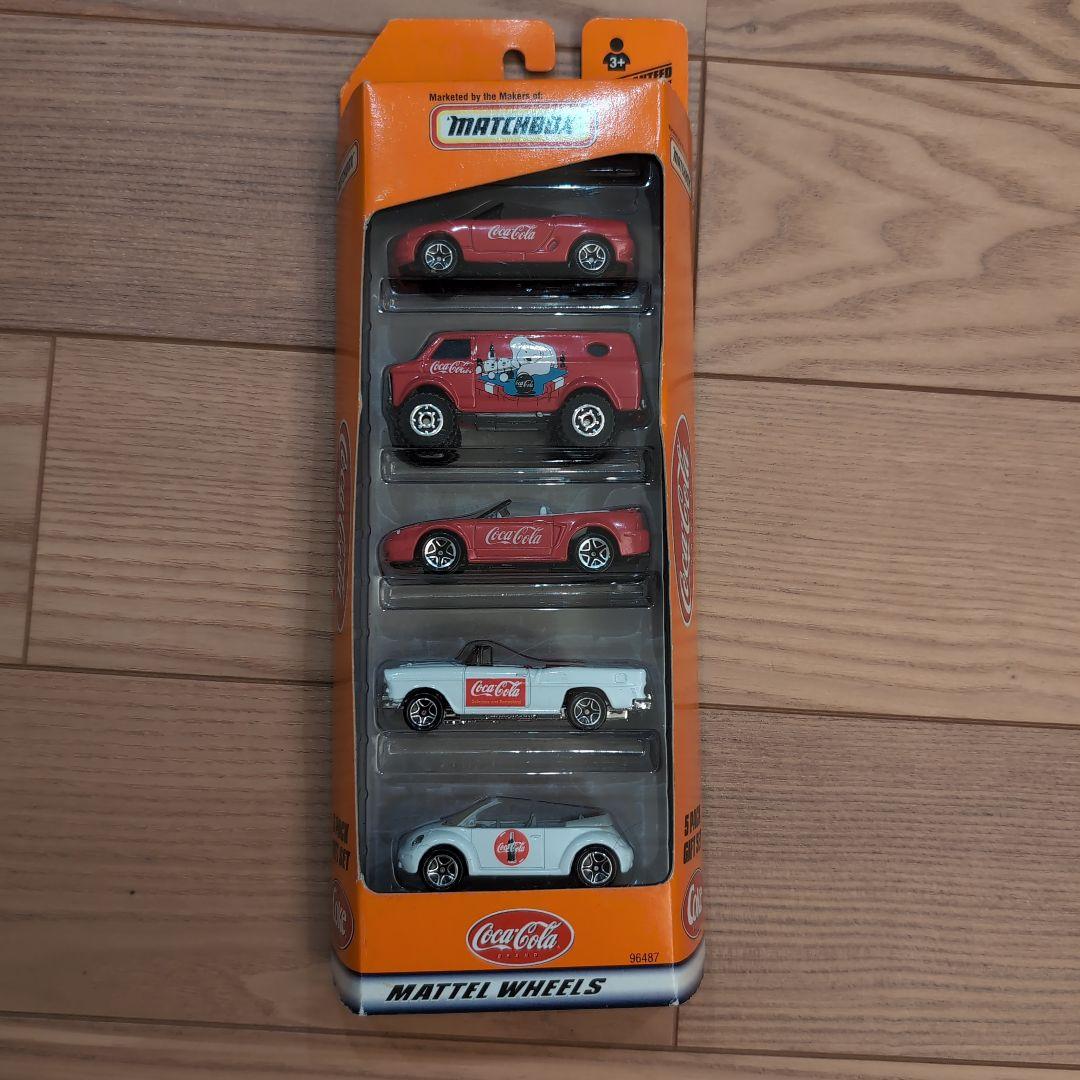未開封 マッチボックス コカ・コーラ 5台セット