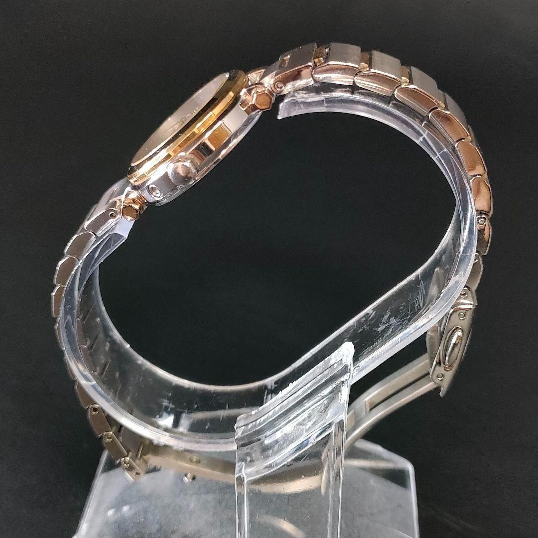 極美品　CITIZEN　シチズン　XC　H054　ホワイト　シルバー　ソーラー