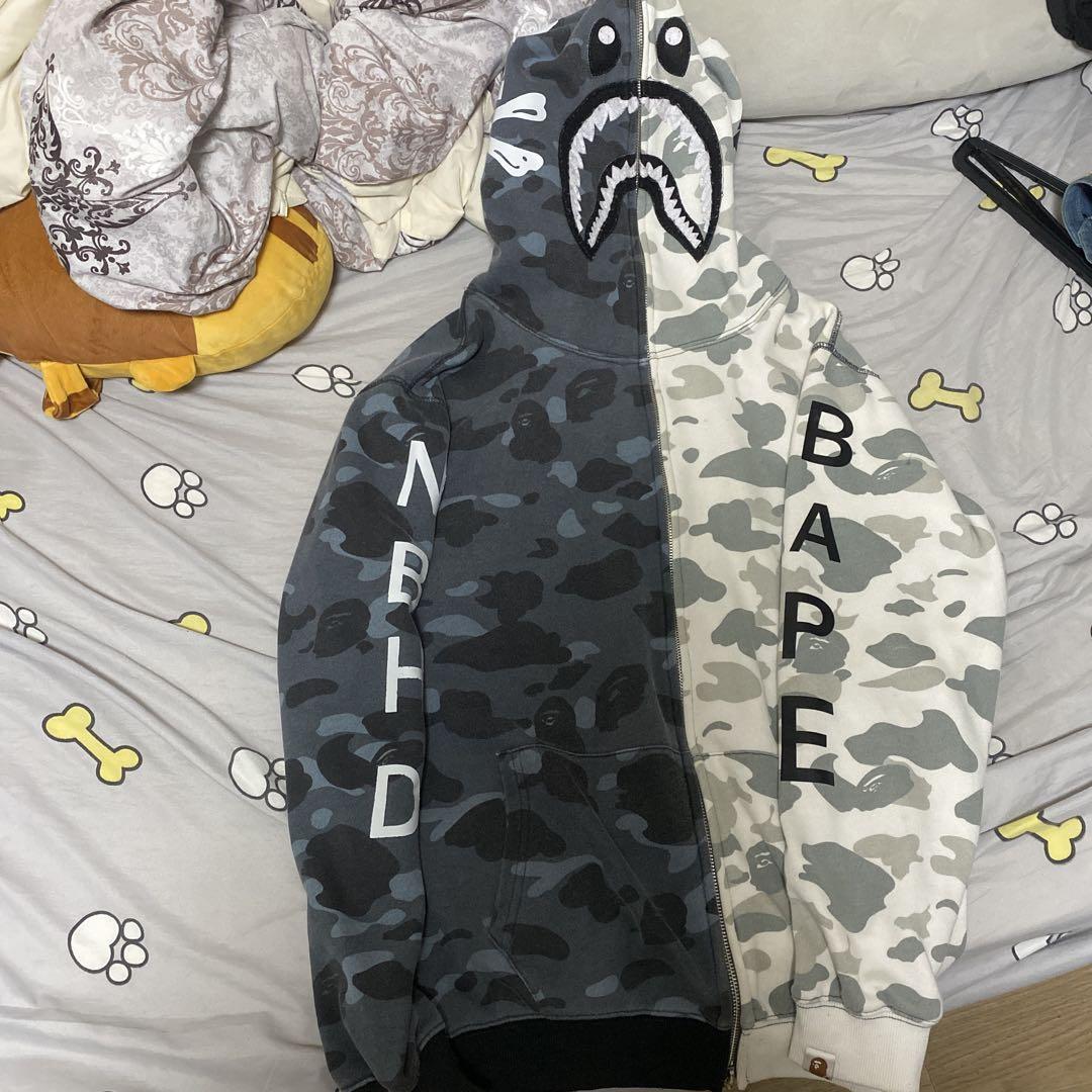 A BATHING APE カモフラージュパーカー