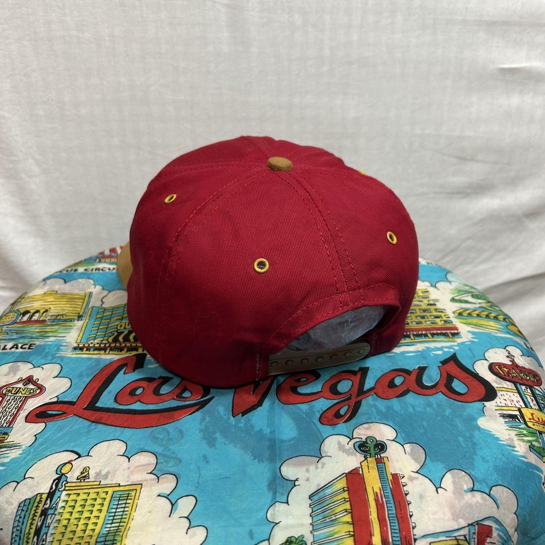 USA製 ビンテージ キャップ fishing 釣り cap レア アニマル