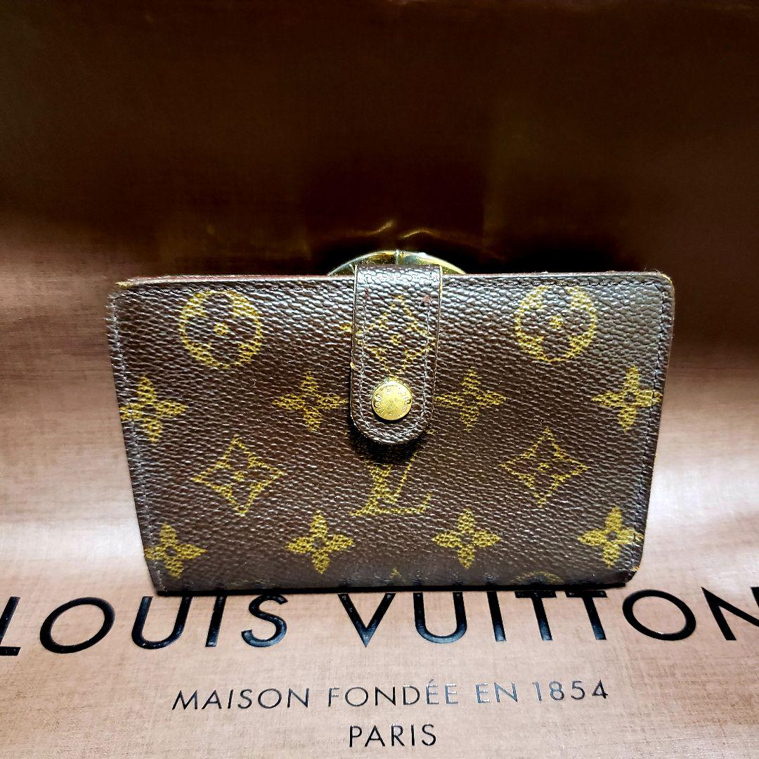LOUIS VUITTON ガマ口 折財布