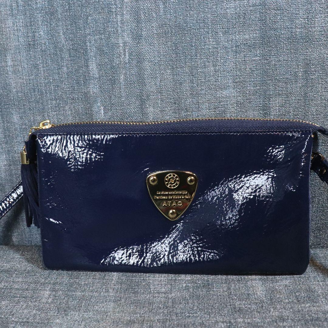 ATAO ウォレットバッグ　BooBoo エナメルネイビー 楽天市場】ATAO アタオ booboo denim ブーブー・デニム