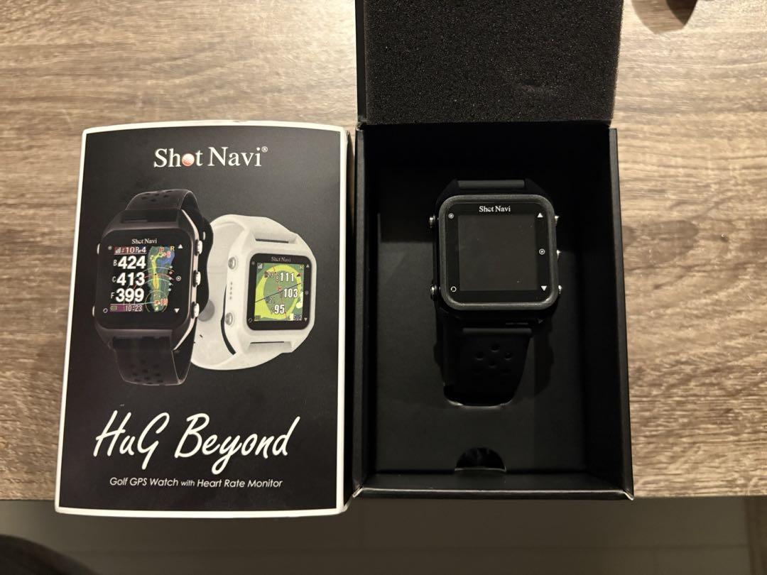 ラウンド用品・アクセサリー Shot Navi HuG Beyond Amazon | Shot Navi HuG Beyond（Black) | Shot Navi | ゴルフ用