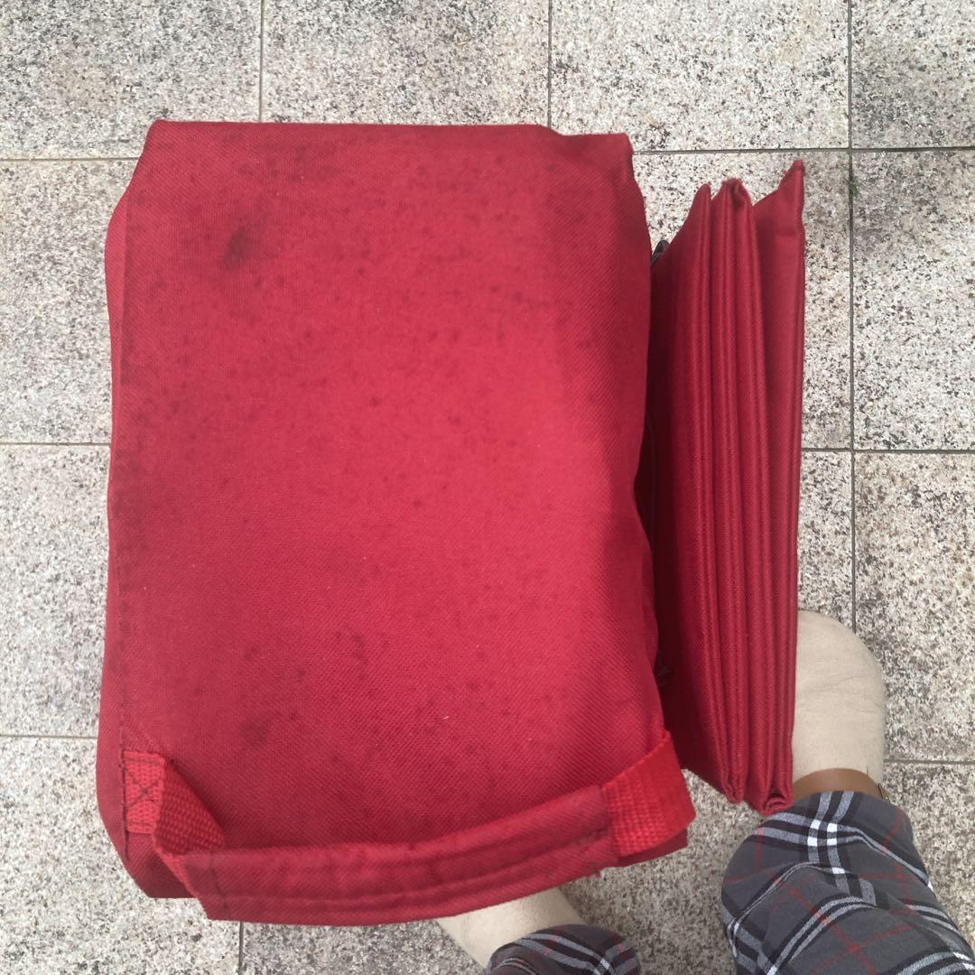 Coleman 折りたたみキャリーカート レッド