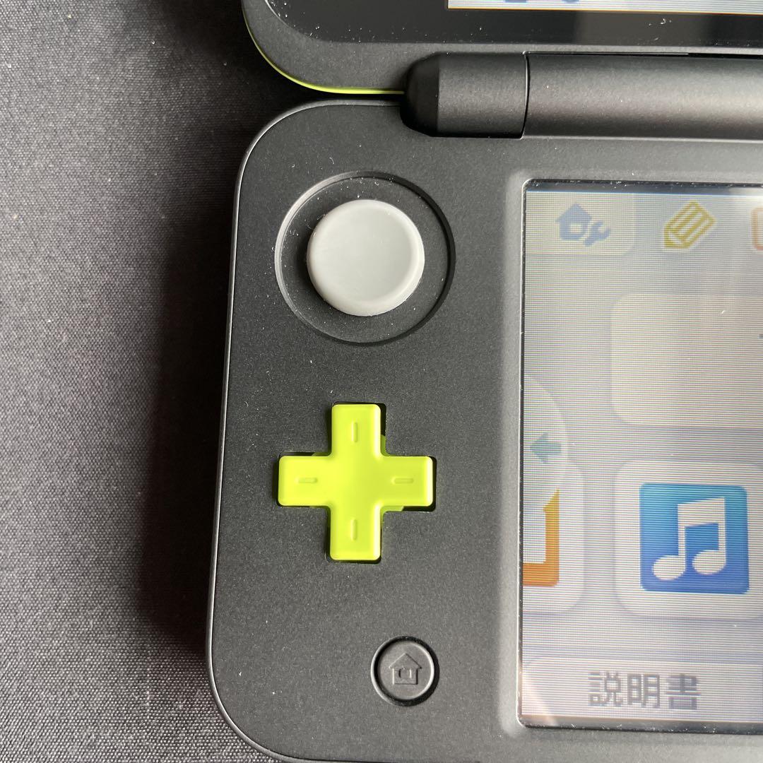 Newニンテンドー2DS LL ブラック×ライム 本体のみ