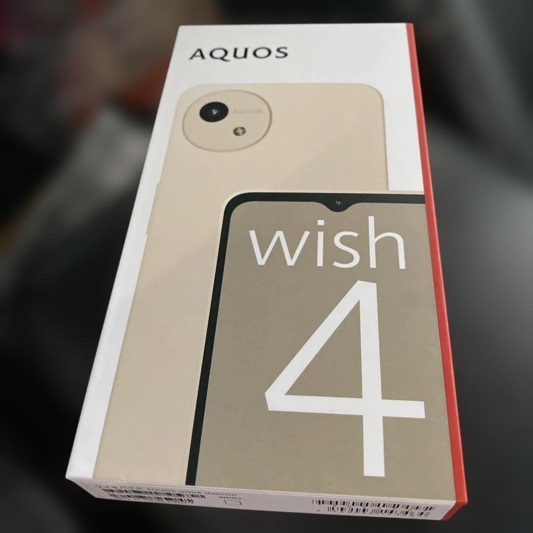 新品未使用!SHARP AQUOS wish4 SIMフリー シャープ アクオス 13,650円