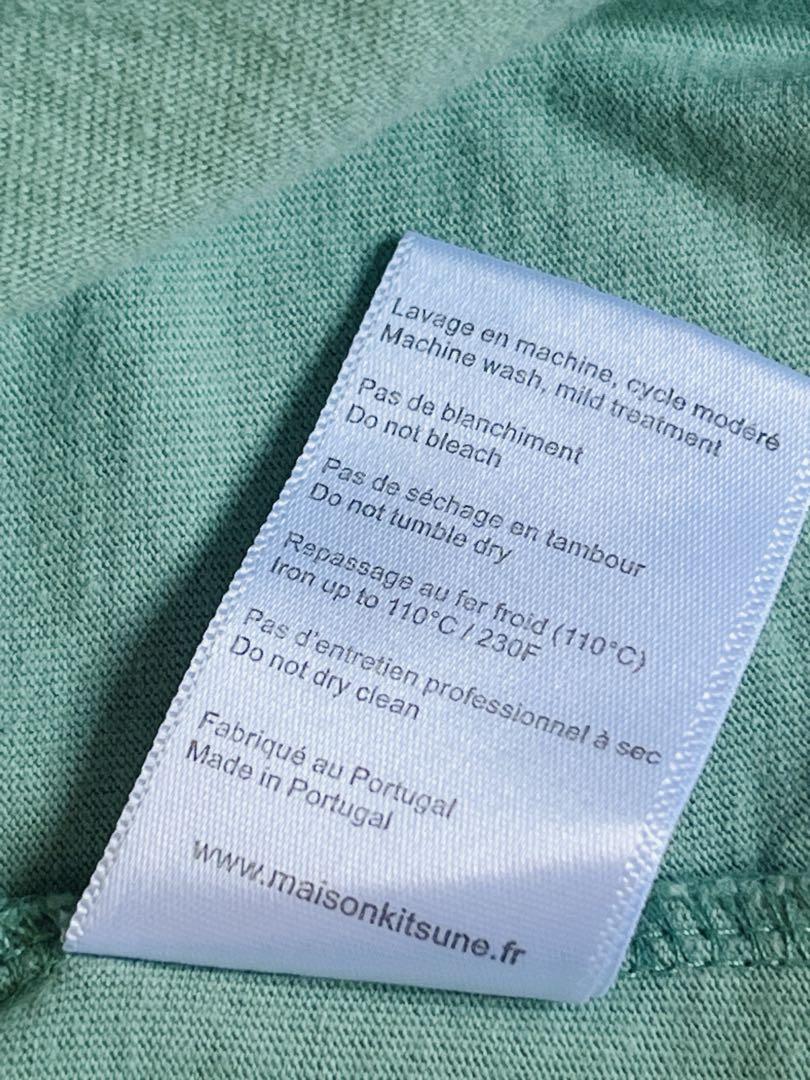 希少色】メゾンキツネTシャツ ビッグパステルフォックス