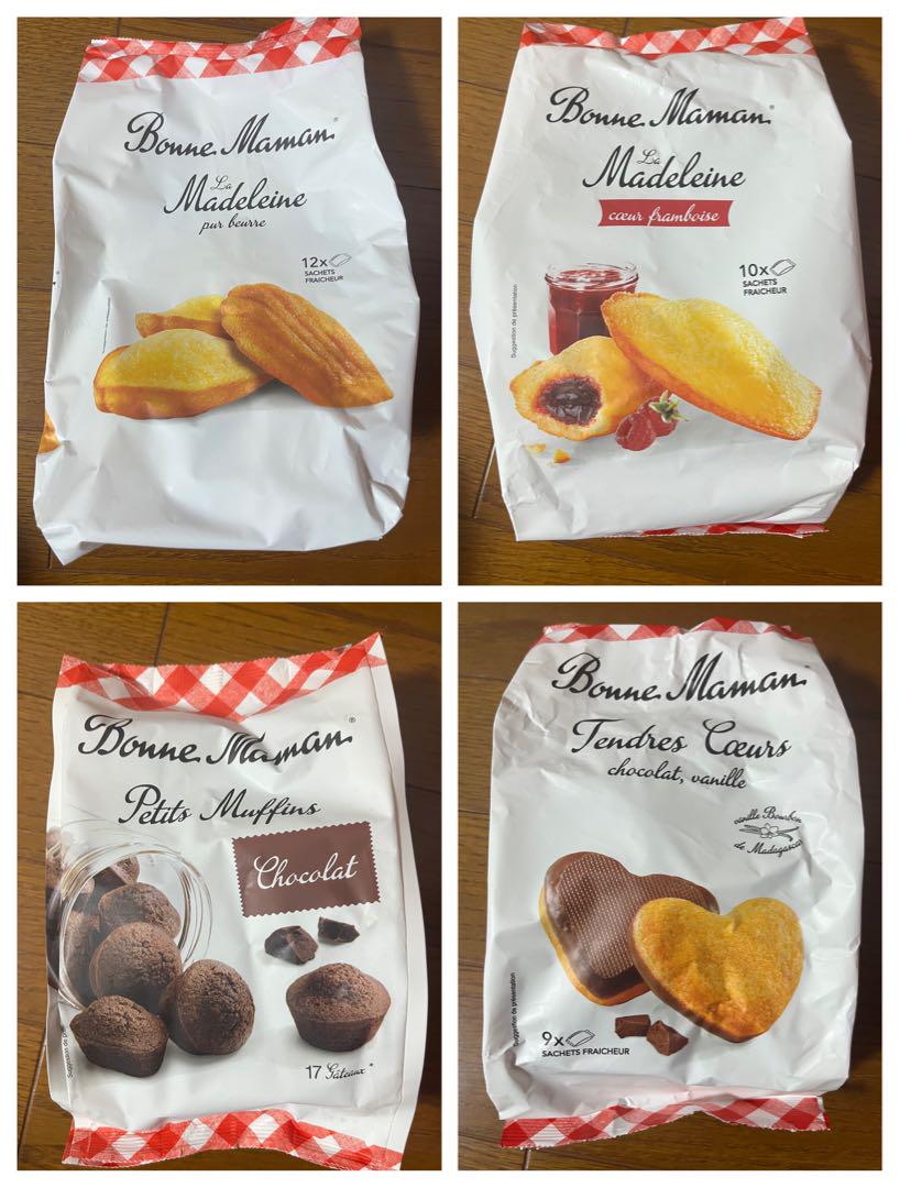 ボンヌママン　日本未発売　マドレーヌ　フランス　お菓子　お土産