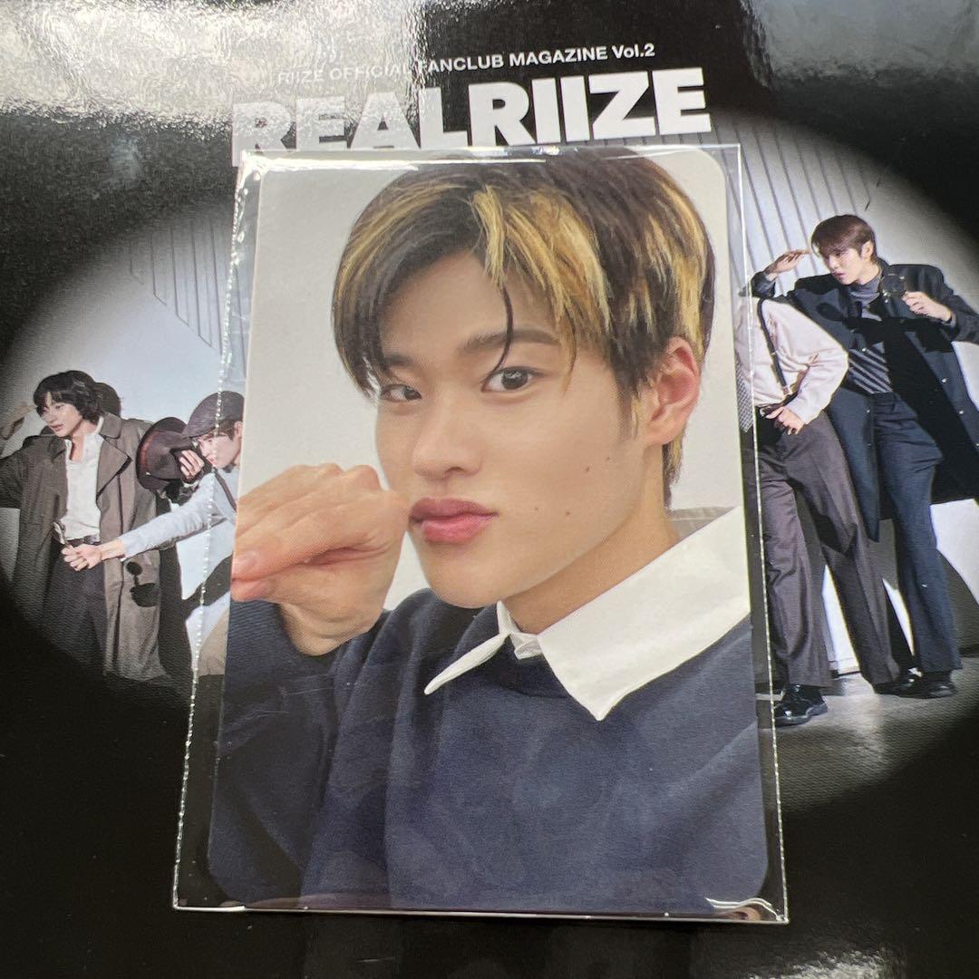 ライズ RIIZE ファンクラブ 会報 ソヒ 継続 特典 トレカ