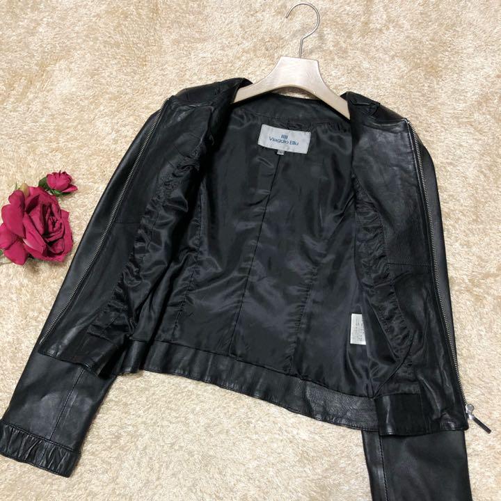 日本未入荷 極美品♡ビアッジョブルー 本革 ラムレザー レザージャケット ノーカラー 黒 - ライダースジャケット - cronoslab.org 日本未入荷 極美品♡ビアッジョブルー 本革 ラムレザー レザージャケット ノーカラー 黒 - ライダースジャケット - cronoslab.org