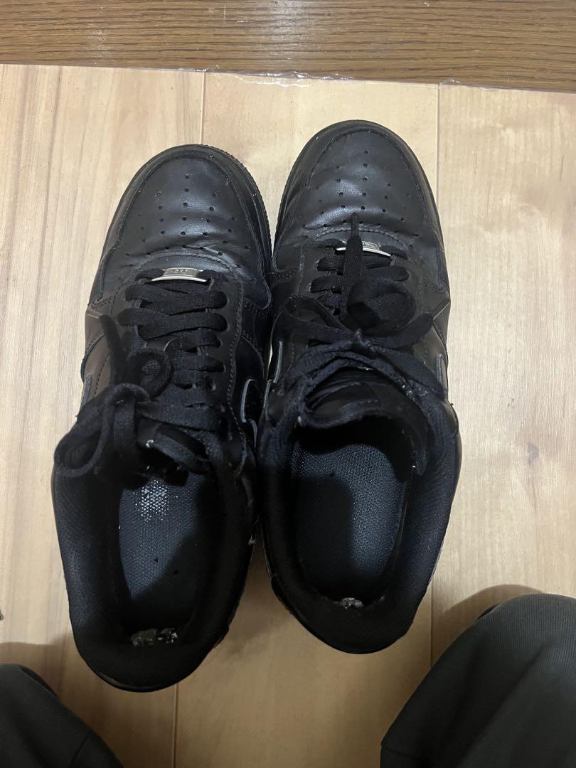 NIKE AIR FORCE ブラック スニーカー