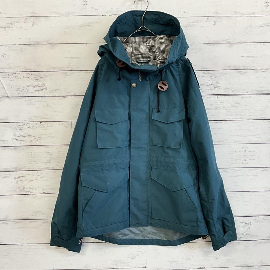 RAGEBLUE✨マウンテンパーカー【M】美品 フード ラグランスリーブ 緑
