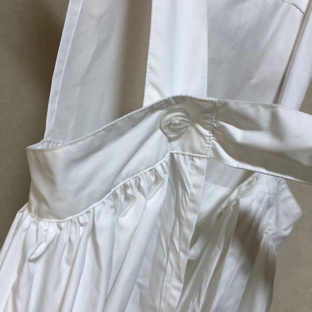 「最終値下げ」Gardenia 裾タック エプロン ワンピース ゴスロリ