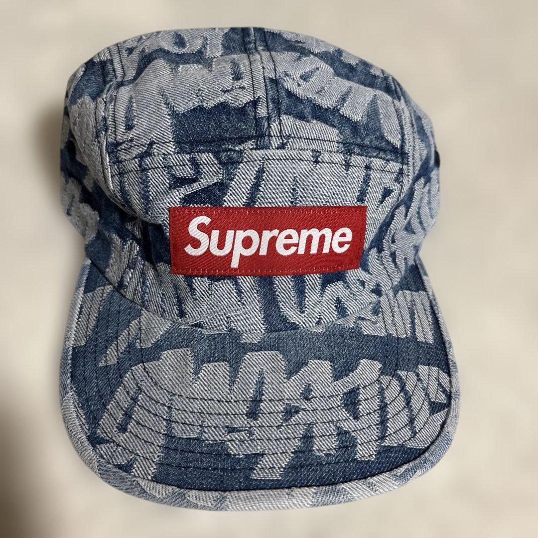supreme camp cap デニム