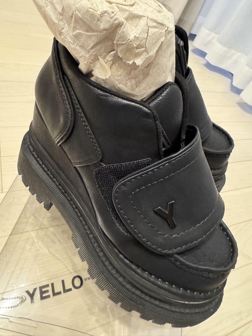 YELLO 厚底靴