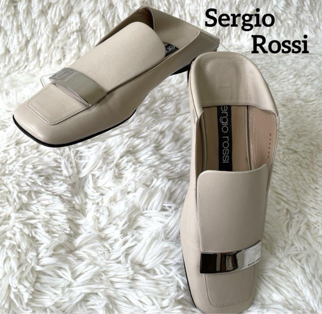 セルジオロッシ sr1 Slipper 2way フラットスリッパ 23cm