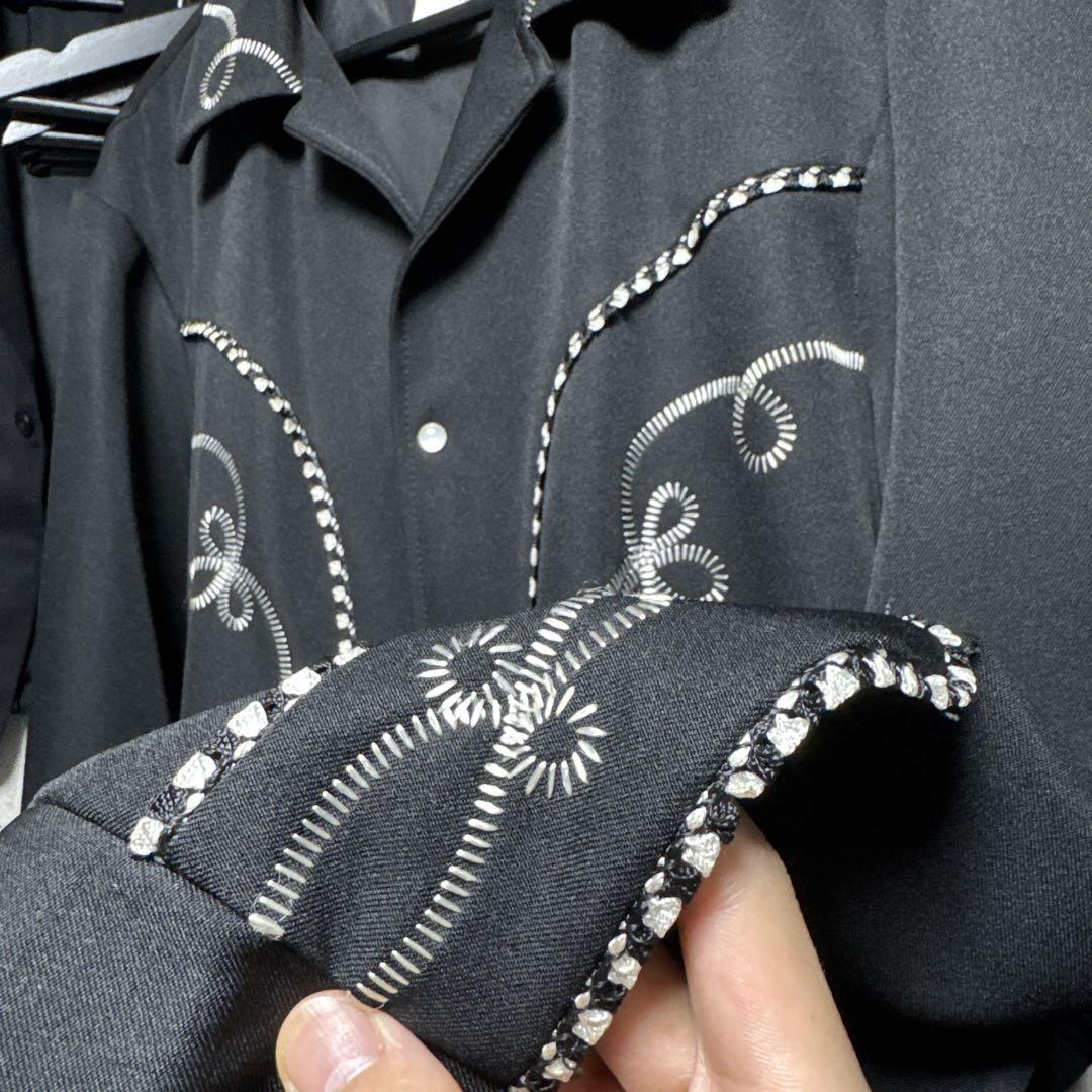 (希少)Miele USA製 ウエスタンジャケット 刺繍入り M