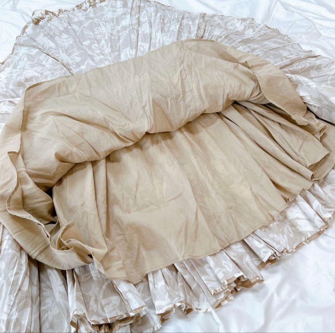 MARIHAマリハ月影のスカート大人キレイマキシボリュームスカート