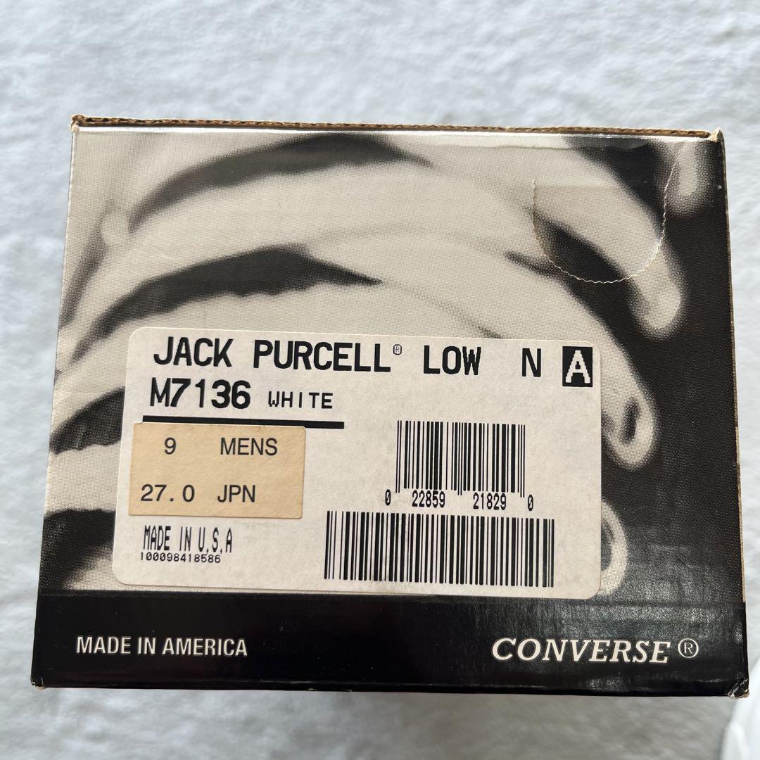 CONVERSE Jack Purcell USA製コンバースジャックパーセル
