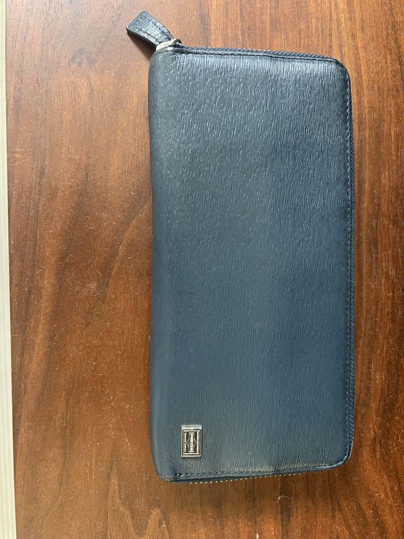 レザークラフト ハンドメイド カービング 二つ折り財布