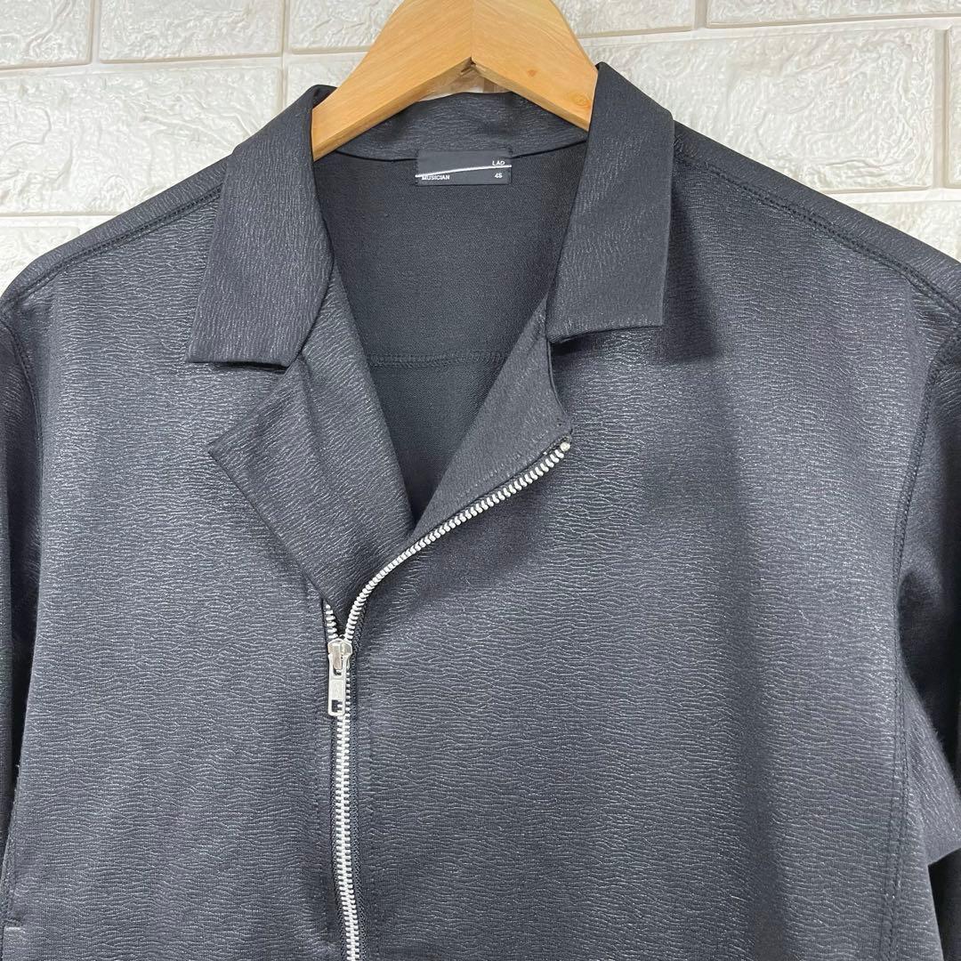 美品 18AW lad musician ストレッチ　ダブルライダースジャケット