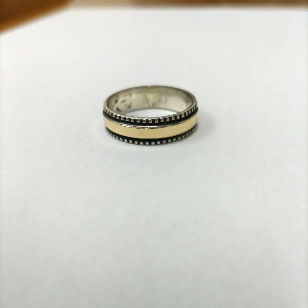 ブルースモーガン リング 14K インディアンジュエリー ナバホ 指輪 14金 画像3