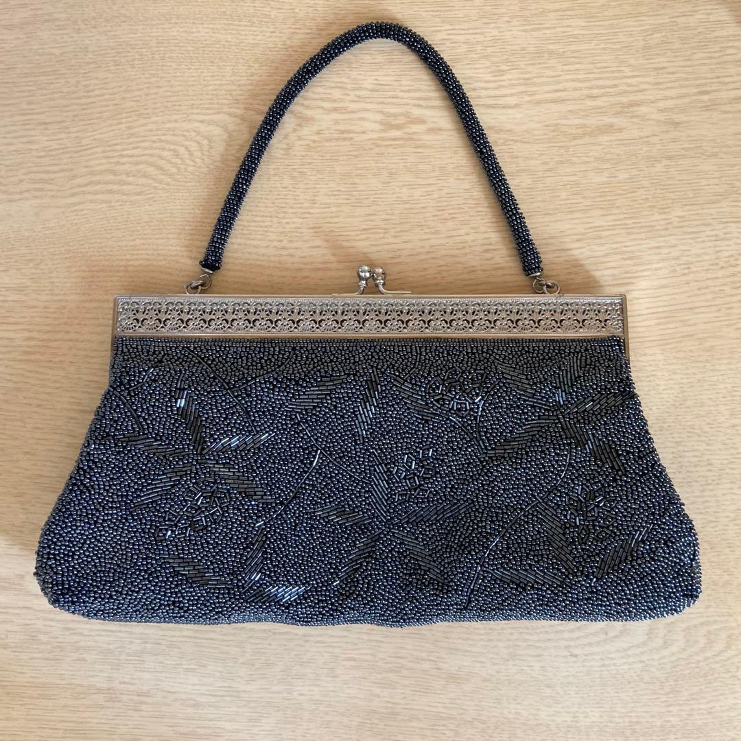 昭和レトロ ビーズバッグ