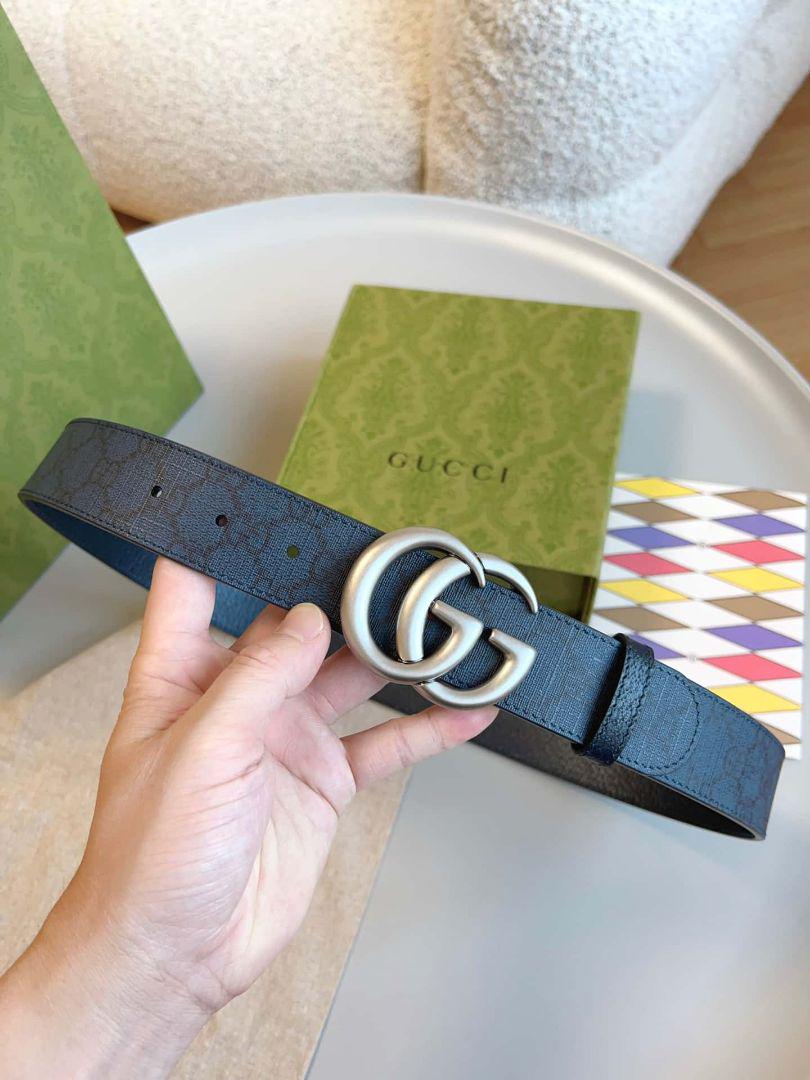 GUCCI  GGマーモント リバーシブル ベルト