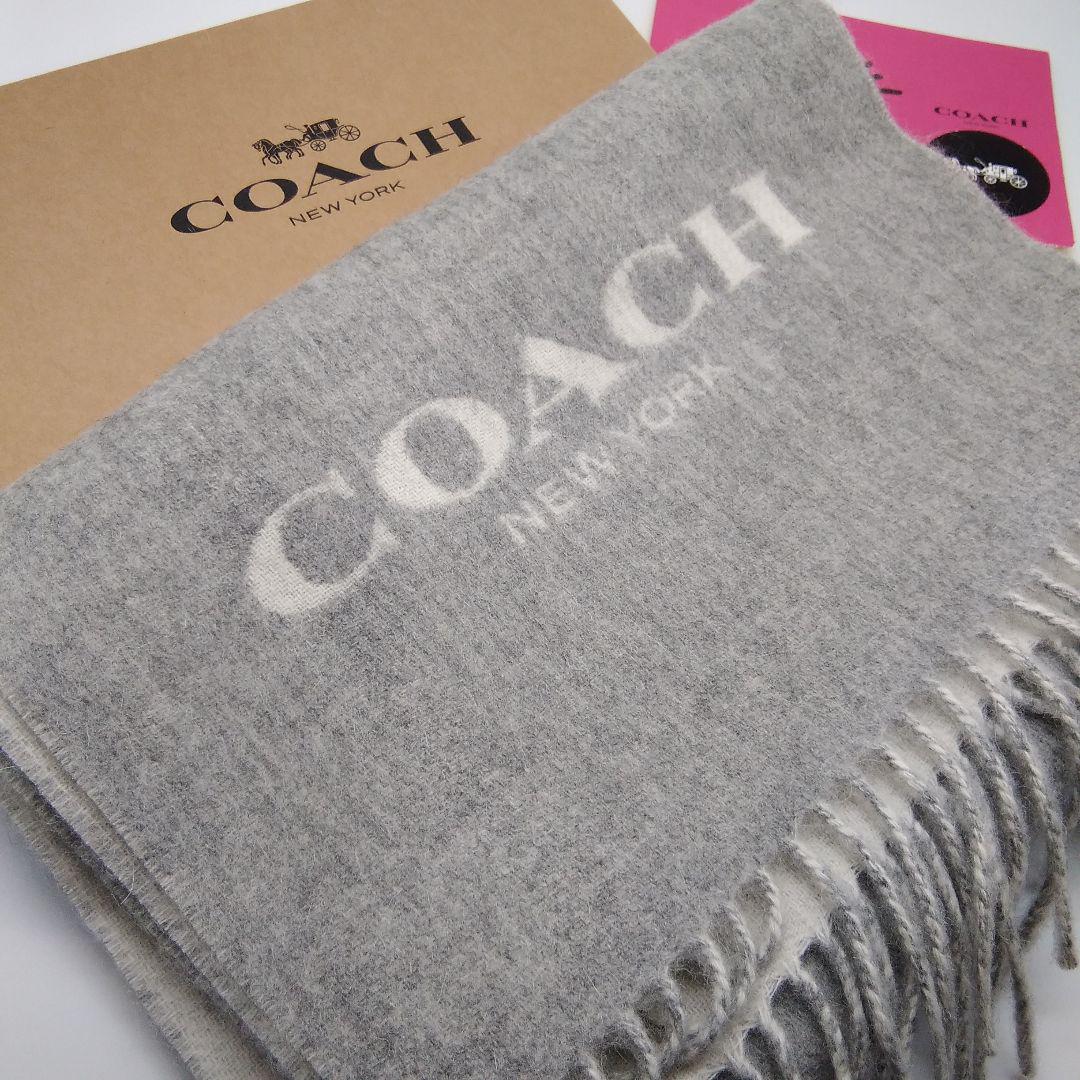 新品　COACH　マフラー　レディース