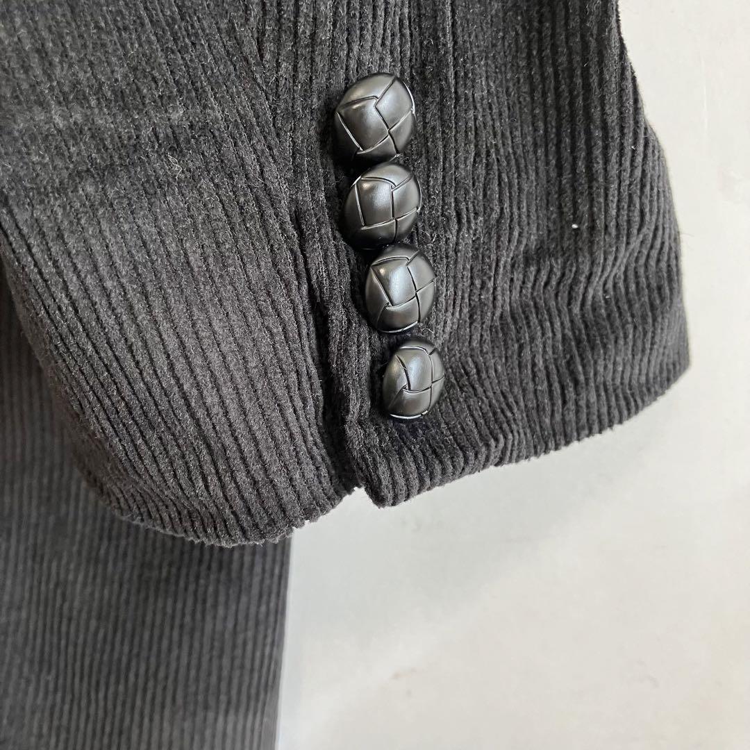 ラルフローレン コーデュロイジャケット エルボーパッチ 黒 ブラック polo