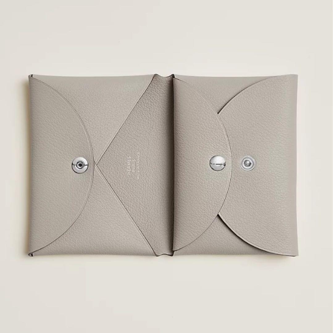 HERMES カルヴィデュオ｜財布_べトン|ホワイト