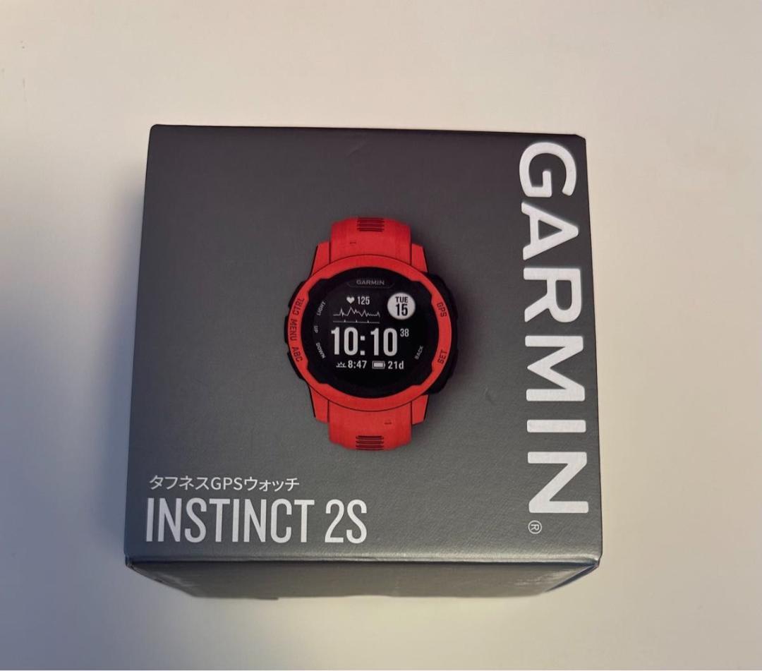 ガーミン(GARMIN) Instinct 2S Poppy 直径40mm　新品