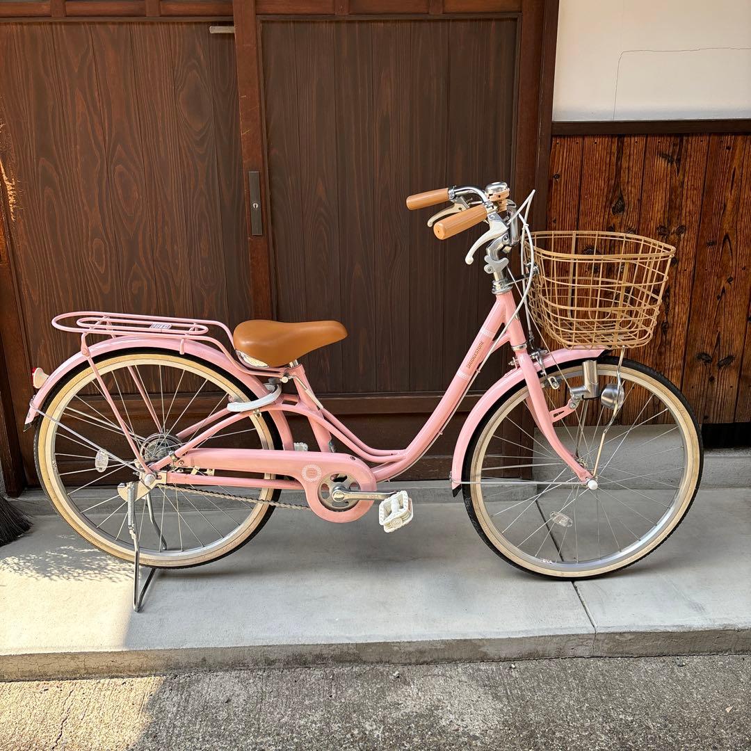 ブリヂストン 22型 子供用自転車 リリーベル ピンク BRIDGESTONE