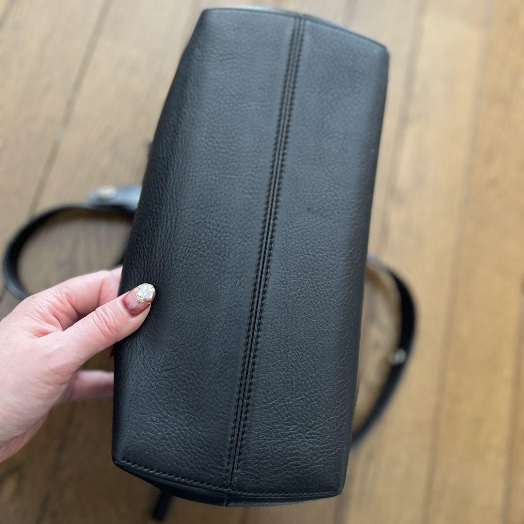 【美品】FENDI フェンディ バイザウェイ ミディアム ブラック バック