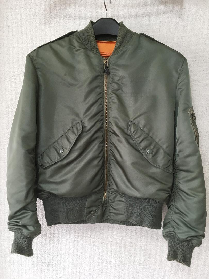 ★ 米軍実物 L-2B フライトジャケット スカイライン社 Size M