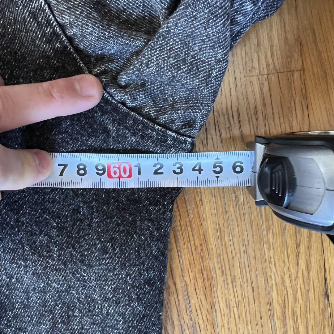 90s Levi's 70507 先染め USA製 L ブラックデニムジャケット