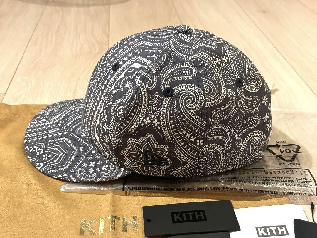 Kith New Era & Yankees 59fifty ペイズリーキャップ