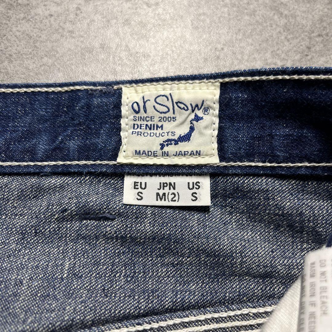 美品 orslow ペインターデニムパンツ 濃紺 M 送料無料
