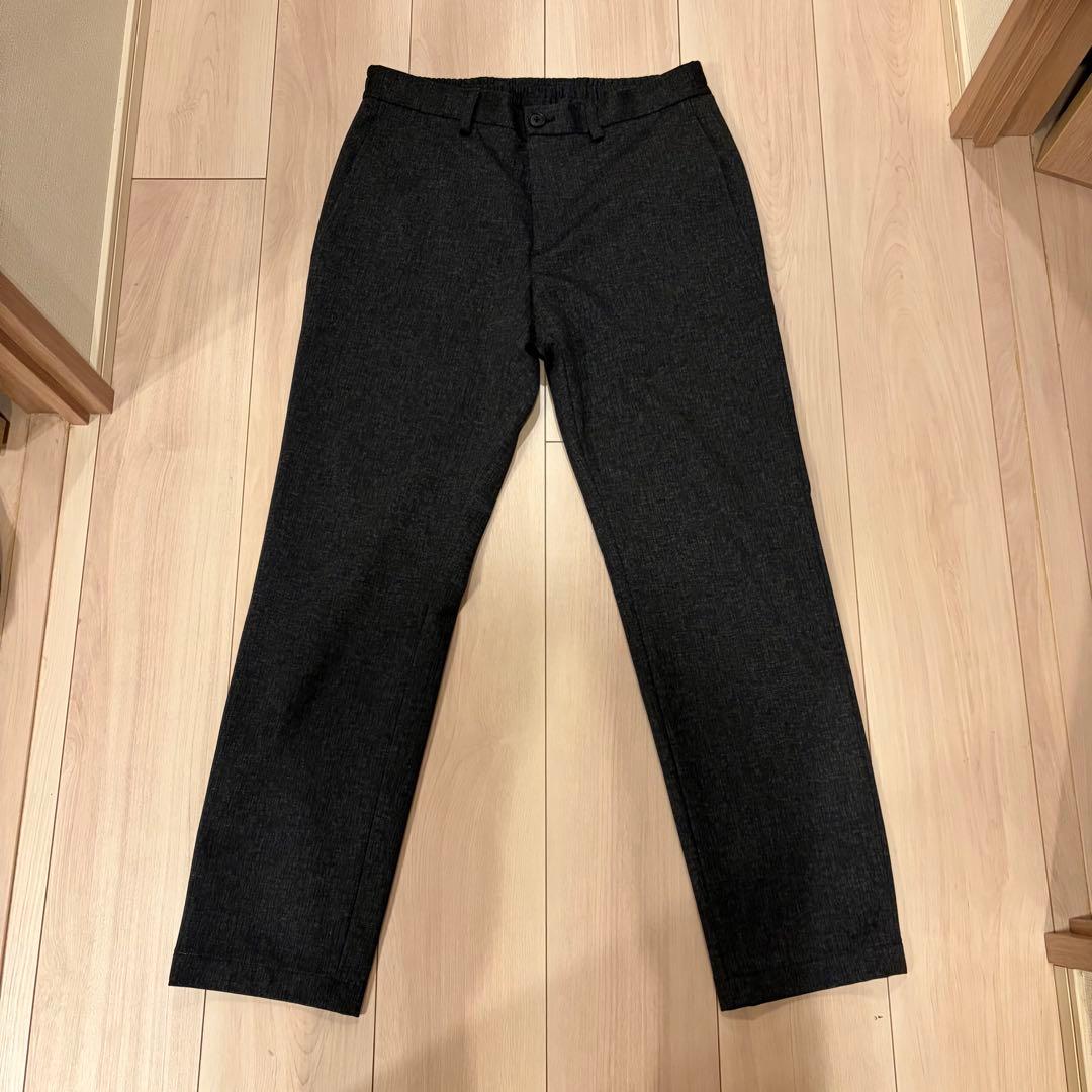 Theory セオリー ブラックメランジ ジャケット パンツ セットアップ Theory セオリー ブラックメランジ ジャケット パンツ セットアップ