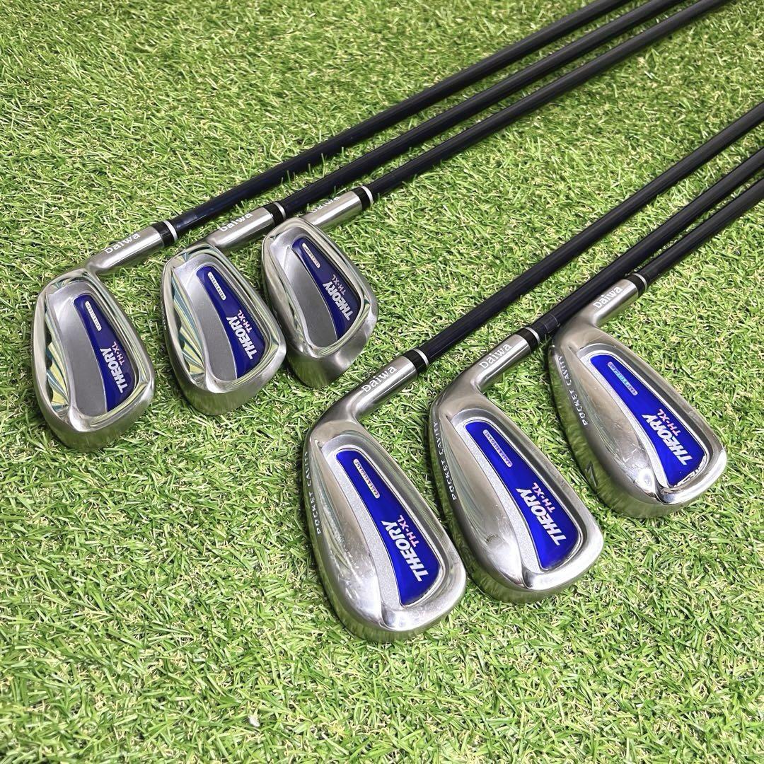 美品 Daiwa THEORY 初心者オススメ レディースゴルフクラブ9本