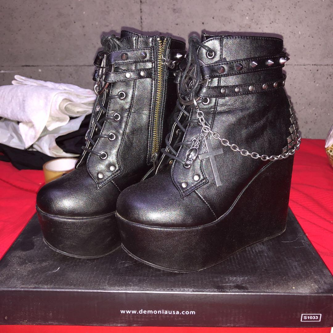 demonia poison 101 boots