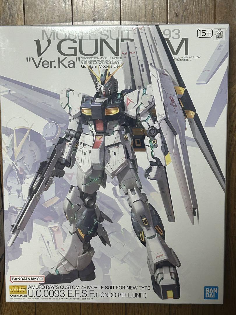 MG 1/100 νガンダム Ver.Ka