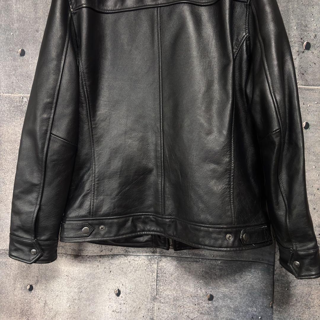 ジャケット・アウター 2XL LeatherJacket single rider's jacket