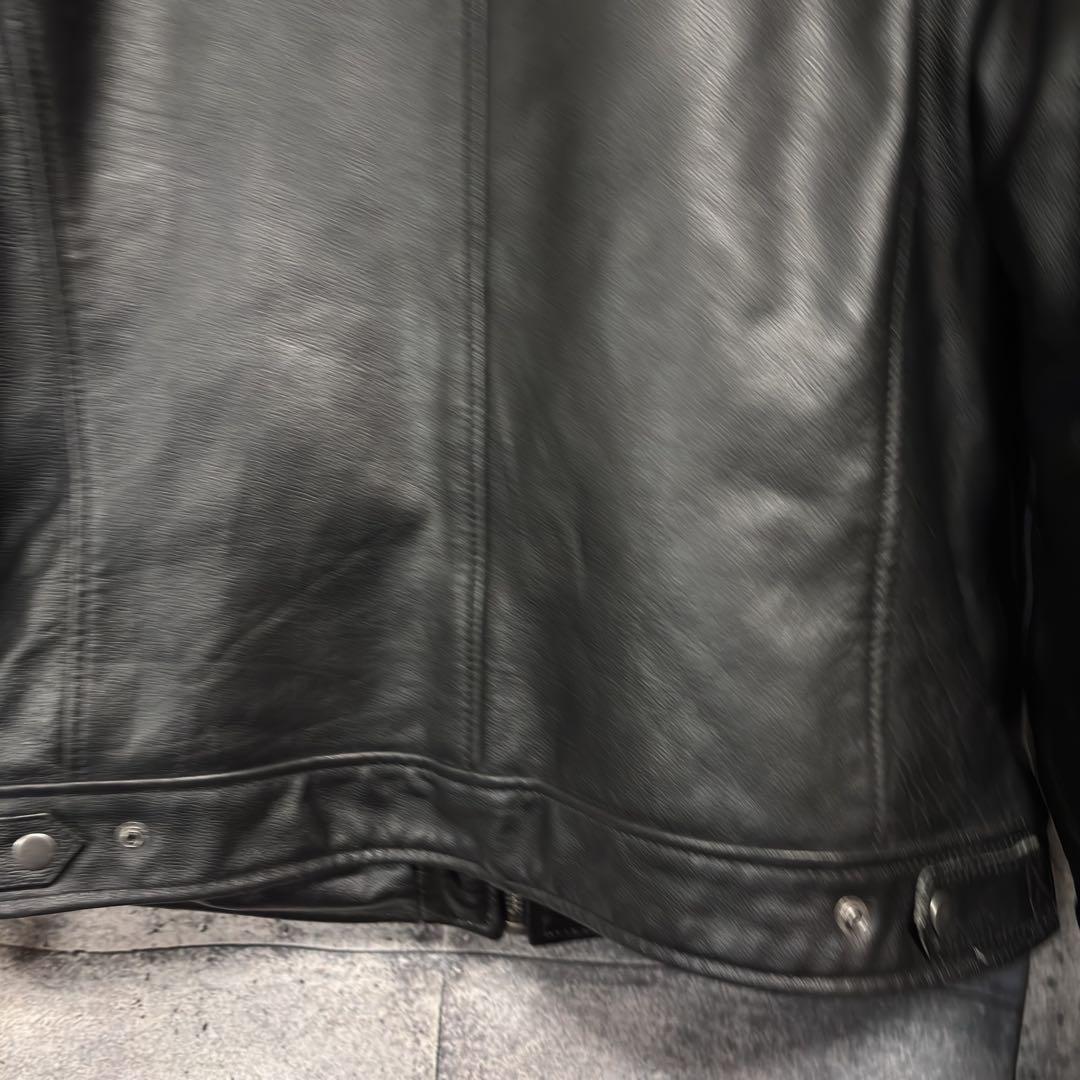ジャケット・アウター 2XL LeatherJacket single rider's jacket