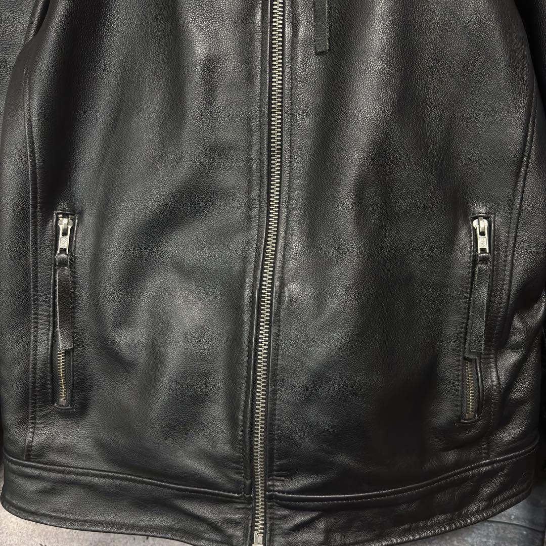 ジャケット・アウター 2XL LeatherJacket single rider's jacket