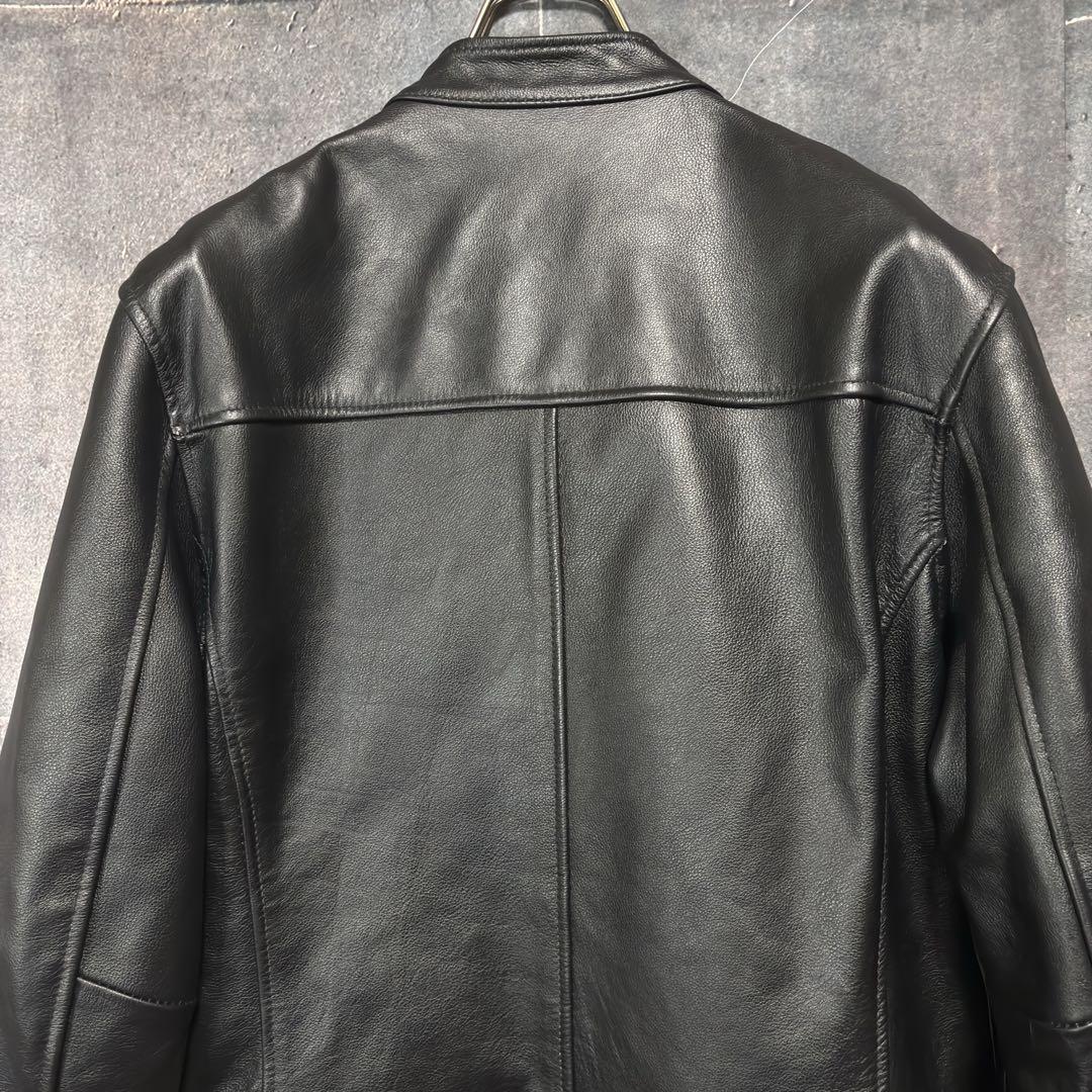 ジャケット・アウター 2XL LeatherJacket single rider's jacket