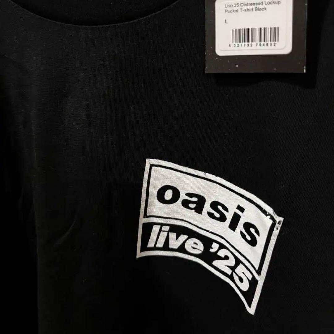 oasis ライブ2025Tシャツ LサイズL oasis